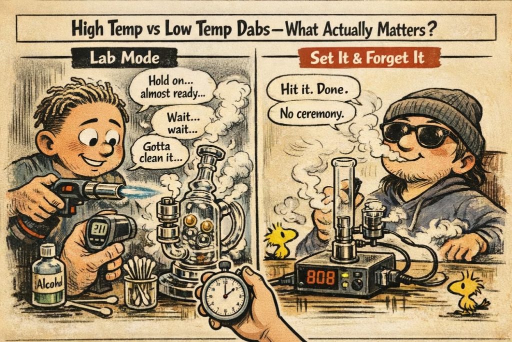  High Temp vs Low Temp Dabs: What’s Actually Better?