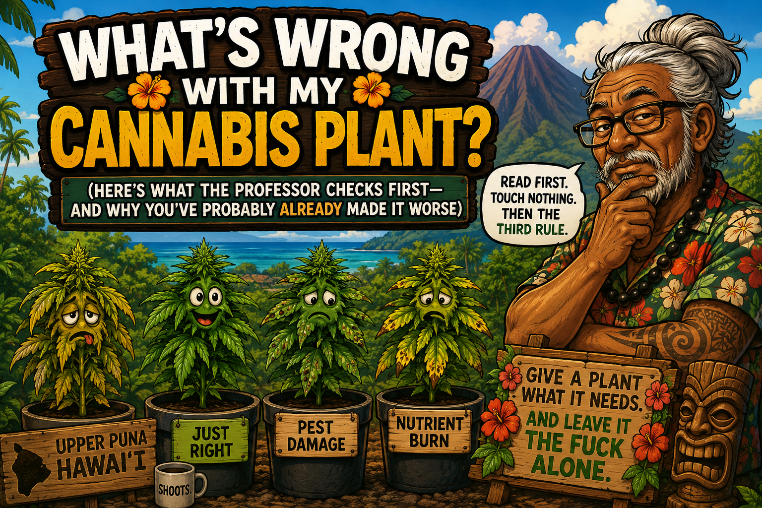 What's Wrong With My Cannabis Plant? How to Read the Symptoms